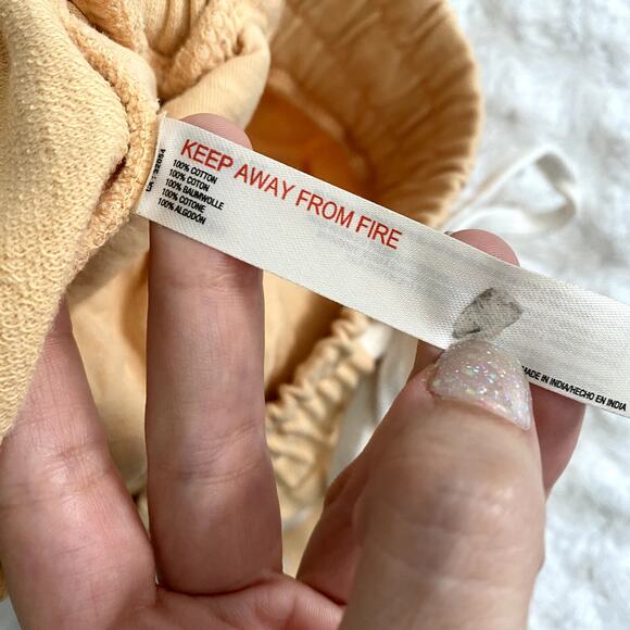 Anthropologie Daily Practice Peach Orange For Love Jersey Knit Shorts S - Picture 6 of 9